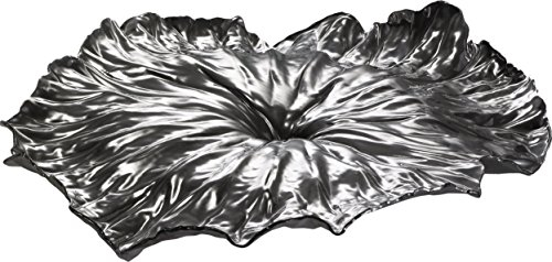 Alessi YHC01 Tafelaufsatz, Edelstahl, Silber