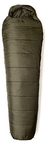 Snugpak 98400 Basecamp OPS TSB Schlafsack Olive, olivgrün, Left Side Zip