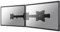 Newstar FPMA-CB100BLACK Single to Dual Monitor Mount Adapter - Black