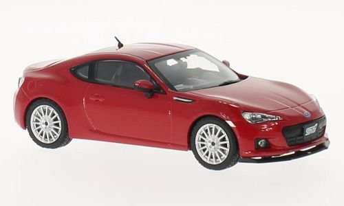 Subaru BRZ STI tS, rot, 2013, Modellauto, Fertigmodell, Triple 9 Collection 1:43