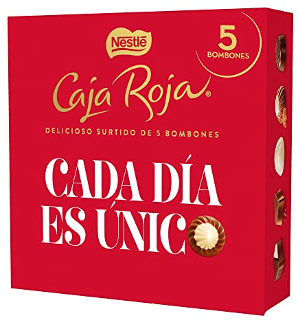 Nestlé Caja Roja bombones de chocolate - Pack de 12 x 45g
