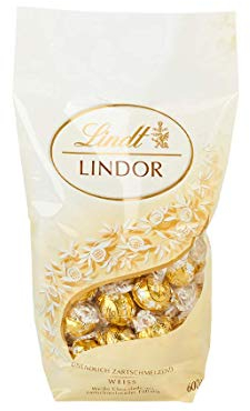 Lindt Lindor Kugeln Weiße Schokolade 600g = 48 Stück