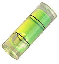LYU-SCOPES 18 * 6 mm Trépied Outil de Mesure 10 Pcs Vert Bulle de Niveau d'eau Niveau Bulle for l'arc Tir à l'arc Sight for Bow Sight Chasse/Tir