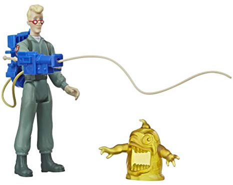 Ghostbusters Kenner Classics Egon Spengler und Gulper Ghost Retro Actionfigur Spielzeug mit Zubehör Tolles Geschenk für Sammler und Fans