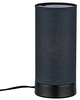 Paulmann Pia Tischleuchte max.1x25W E14 Schwarz ma