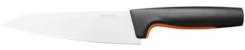 Fiskars Coltello da cucina, Medio, Functional Form, Lunghezza totale: 29 cm, Acciaio inox giapponese/Plastica, 1057535