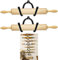 Rolling Pin Holder Rolling Pin Display Rack Rolling Pin Storage Rolling Pin Display Rack – Wall Mount Bottle Storage Organizer – Hardware Included - Rustic Home Decor Colonial Wall Décor - 2 Pack