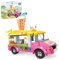 BRICK STORY Dream Girls Juice Van Building Sets, 189 Pieces Juice Truck Vehicles Building Kit Friends City Food Car Building Blocks Toys Playset Gift for Boys Girls Kids Age 6 7 8 9 10 11 12 Years Old