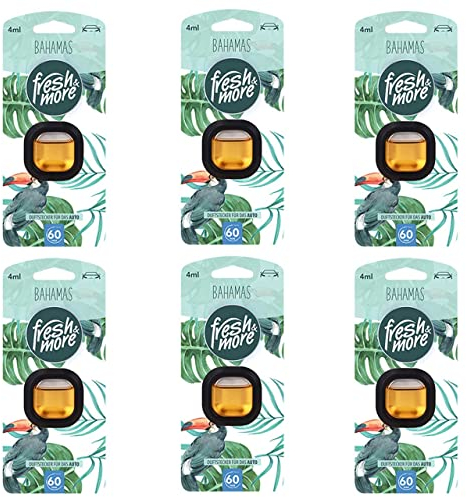 Fresh & More Auto-Lufterfrischer Clips Bahamas - (6er Pack) 4ml