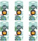 Fresh & More Auto-Lufterfrischer Clips Bahamas - (6er Pack) 4ml