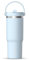 Hydrapeak Nomad Trinkbecher mit Griff und Trinkhalm-Deckel, auslaufsicher, doppelt isoliert, 950 ml, Edelstahl, Hellblau (Powder Blue)
