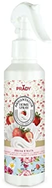 Fraise et de la Crème - Spray d'Intérieur - 220 ml - Parfumez votre maison avec la douceur gourmande de la fraise et de la crème