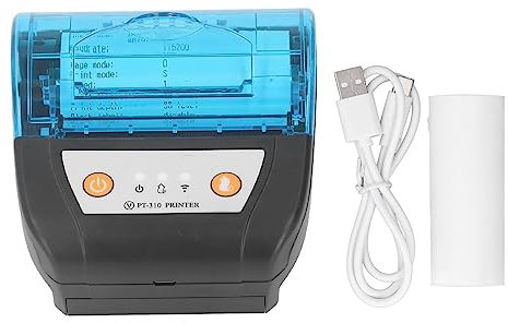 Impresora De Recibos Impresora De Recibos Bluetooth De 80 Mm Impresora De Etiquetas Portátil Máquina De Impresión Térmica Inalámbrica Para Tiendas Servicio De Entrega Batería Incorporada