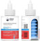 BÄDER Threadlocker B243Eco Medium Strength Blue 50ml Bottle - High Temperature Resistant, Fluorescent - Works on All Metals and Threads, for Large Threads - Quality Made in Germany