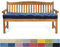 PHUSTJKL Bankauflage Bankkissen 180X45X6CM Sitzkissen für Bank rutschfeste Bankpolster Gartenbankkissen Rückenkissen Schaukel Stuhlkissen für Outdoor/Indoor Gartenmöbel Terrasse-Navy Blau