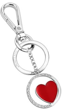 MORELLATO Portachiavi, Collezione Love, Cuore Rosso, Idee regalo - SD8525