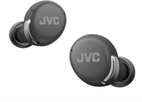 JVC Auriculares Inalambricos Bluetooth | 27 Horas de batería | Ultraligero | Auriculares Bluetooth Cancelación Ruido y Modo Corte de Viento | Resistente al Sudor | Audifonos Inalambricos - HA-A30T2