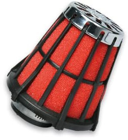 MALOSSI 04 2419.50 Filtro Aria RED FILTER E5 D. 35, Nero, Compatibile con Scooter 50cc