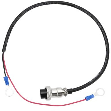 The Lord of the Tools 46cm Golf Trolley 3 Pin Battery Lead 8mm Terminals Compatible with Pro Rider Compatible with Stowamatic Compatible with Precision Golf Trolley