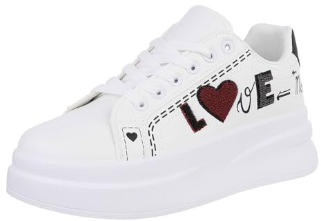 Ital Design Damenschuhe Freizeitschuhe Sneakers Low