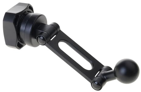 YPREWY 17mm Ball Joint Extension Arm For Car Air Outlet Phone Stand Mount Holder Female To Male Adapter Bracket Extender Rod Live Streaming Camera Mount