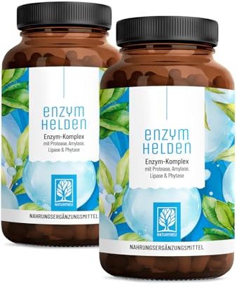 NATURTREU® Verdauungsenzyme (Digestive Enzyme) - Enzymhelden: Enzym Komplex