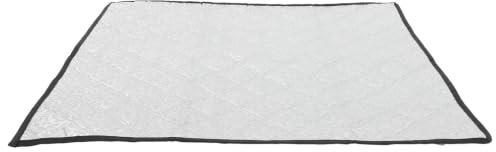 Fenical Insulated Chest Freezer Cover Aluminum Foil Heat Shield Cold Storage Cabinet Sunshade for Outdoor Beverage Cooler Weatherproof Lightweight Protection