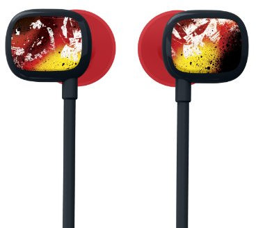 Logitech Inc 985-000251 UE100 Earphones CRIMSON ROCK