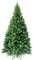 RS Trade HXT 1101 Colorado-Mix 180 cm künstlicher PVC Weihnachtsbaum (Ø ca. 106 cm) mit 824 Spitzen - Schnellaufbau Klappsystem, schwer entflammbar, unechter Tannenbaum inkl. Metall Christbaum Ständer