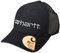 Carhartt Canvas Mesh-Back Logo Graphic Cap, Gorra para Unisex adulto, Black, Talla única