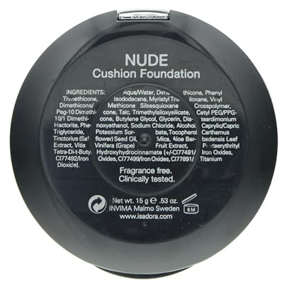 Isadora Nude 20 Nude Sun Cushion Foundation 15g