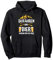 Skifahren und Bier Apres Ski Party Kostüm Wintersport Pullover Hoodie