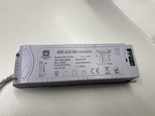 DRIVER DR-CV-60 - Transformador (12 V, 60 W, DR-CV-60)