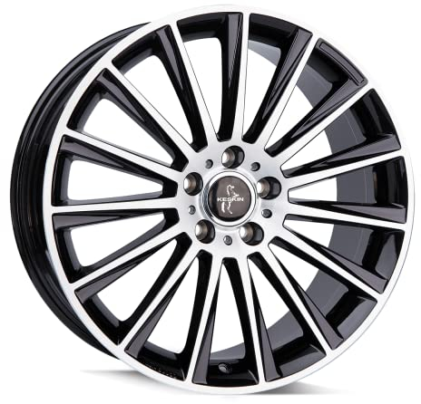 Keskin KT18 10JX22 5/130 ET40 84.1 BLACK FRONT POLISH Alufelge
