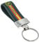 BDM Key Garde civile en cuir vert avec le drapeau Espagne, sacs de suspension, idéal pour vous ou donner.
