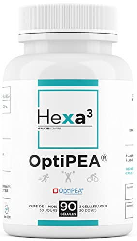 OptiPEA® 400mg (Palmitoyléthanolamide) 90 gélules | Gestion de la douleur | 3 gélules/jour | Cure de 1 mois