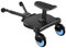 Buggy Board mit Sitz, Stehbrett, Kleinkinderwagen Board Kiddy Board Stabiles Zweirad Design mit Sitz, Stehbrett passt auf jeden Kinderwagen (blau)
