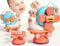 Hochstuhl Saugnapf Spielzeug für Baby 6 Monate, Montessori Baby‘s Spielzeug 6-18 Monate, Aktivität Spielzeug Kinder mit Saugnäpfen, Geschenk Baby Mädchen 1-3 Jahr
