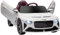 Voiture électrique pour Enfant - HOMCOM - Bentley Bacalar - 2 Moteurs 12V 25W - télécommande 2,4G - MP3 - klaxon - 2 phares - Blanc