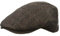 Melegari Bonnet classique avec cache-oreilles et coprinuca | Pinerolo | Homme/Femme | Made in Italy, marron foncé, 60 cm