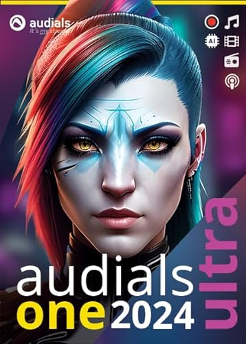 Audials One 2024 Ultra - AI-Video-Verbesserer und Streaming-Rekorder für Musik, Video, Radio, Podcast | 1 Gerät | 1 Benutzer | PC Aktivierungscode per Email