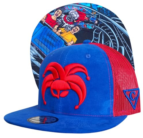 Capiche [99+ VARIATIONEN] Snapback Cap - Kappe - Baseball - Mütze - Kunst - Unisex - Schirm - Männer - Herren - Damen - [Clown] - Wild Ride