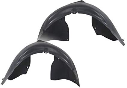 Set Kotflügel Verkleidung Radhausschale + Set Satz Polyethylen Vorne Links und Rechts Kompatibel mit VW Golf 5 Plus V 2003-2009 von Autoteile Gocht
