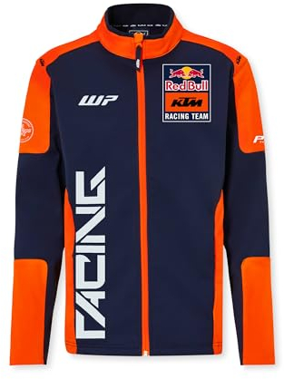 Red Bull - KTM Replica Team Softshell Jacke - Offizielles Merchandise, Racing Spirit - Herren - S - Blau/Orange