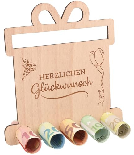 Spruchreif | Originelle Geldgeschenke | Geldgeschenk aus Holz | Geschenke aus Holz | Lustiges Geldgeschenk | Dankeschön Geschenk | Geldgeschenk Geburtstag Weihnachten | Geschenkgutschein