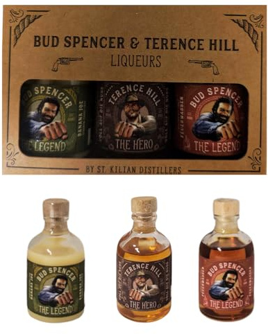 St. Kilian Bud Spencer & Terence Hill Likör 0,05 l Minis 3er Box by Reichelts