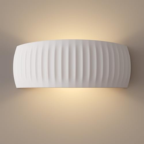 Clevich Applique Murale Chambre 3000K Blanc Chaud Lampe Murale 6W Applique Murale Intérieure LED 30CM Lumiere Murale Convient pour Salon Chambre Couloir