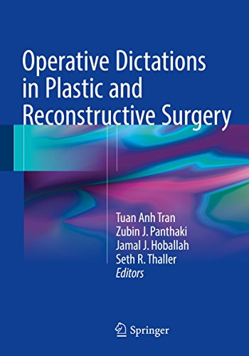 Operative Dictations in Plastic and Reconstructive Surgery (Medicine) (English Edition)