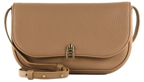 Coccinelle Leder Umhängetasche Abendtasche Magie Mini Bag Skin hellbraun