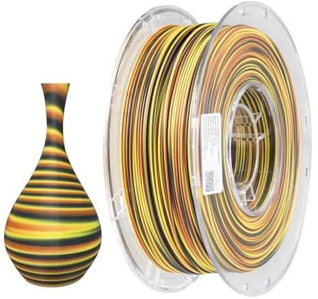 CC3D Rock PLA-Filament Tigerauge, 1,75 mm, 1 kg, 3D-Drucker-Filament, FDM, 3D-Druckmaterialien, Sediment-Rock-Serie, PLA-Steinoptik